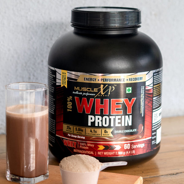 100% Whey Protein New Gold Standards, 2Kg (4.4 lbs) With Digestive Enzymes – Double Rich Chocolate