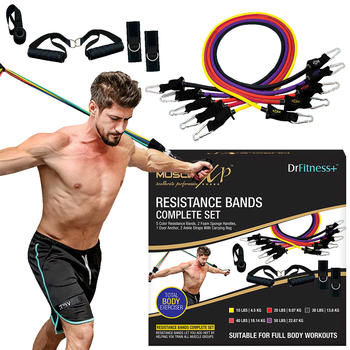 11 in 1 resistance band hotsell