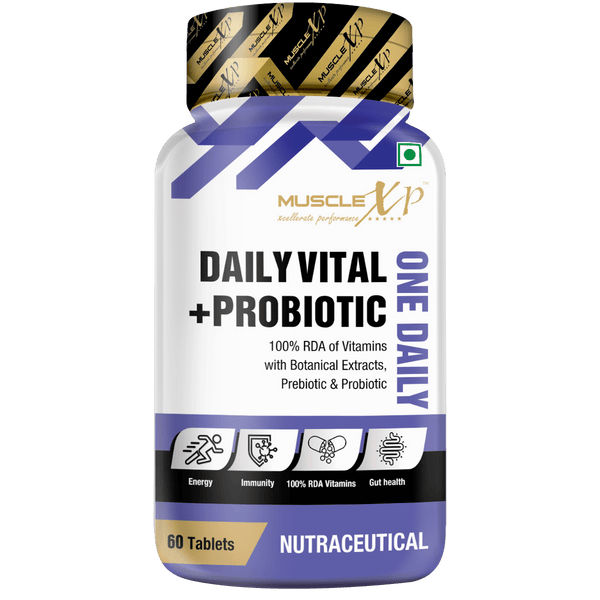 Daily Vital + Probiotic One Daily, 60 Tablets