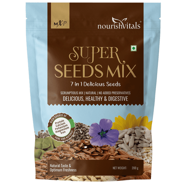 NourishVitals Super Seeds Mix 7 in 1, 200g