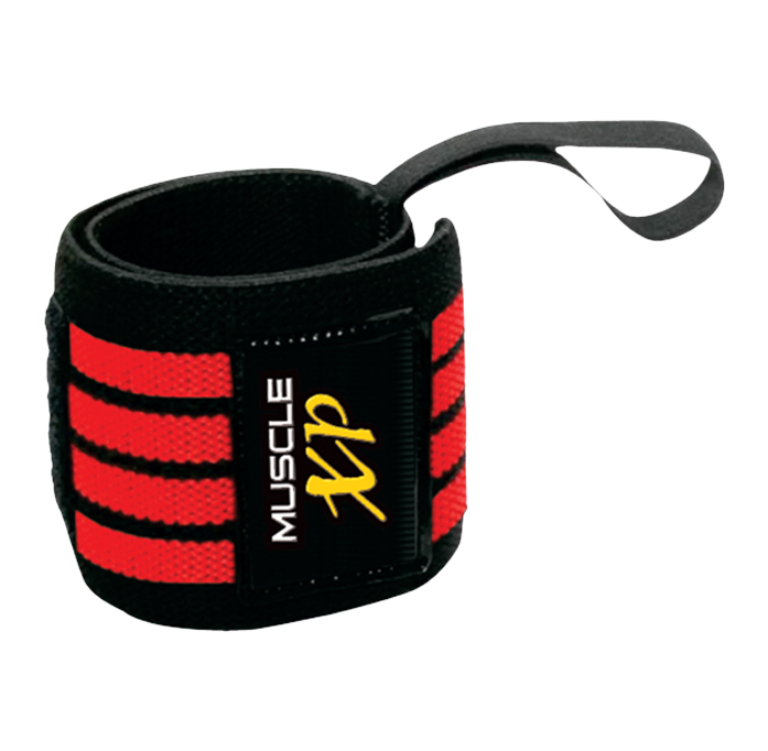 DrFitness+ Wrist Band 18" With Thumb Loop Support MuscleXP