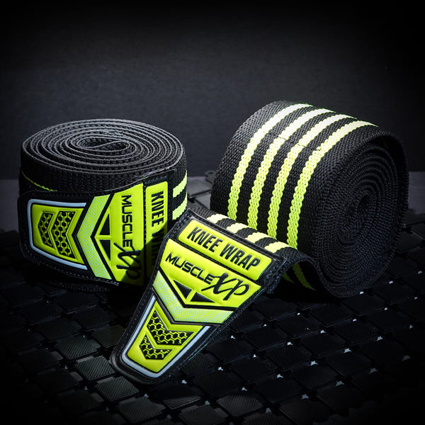 DrFitness+ Knee Wrap (Black & Green)