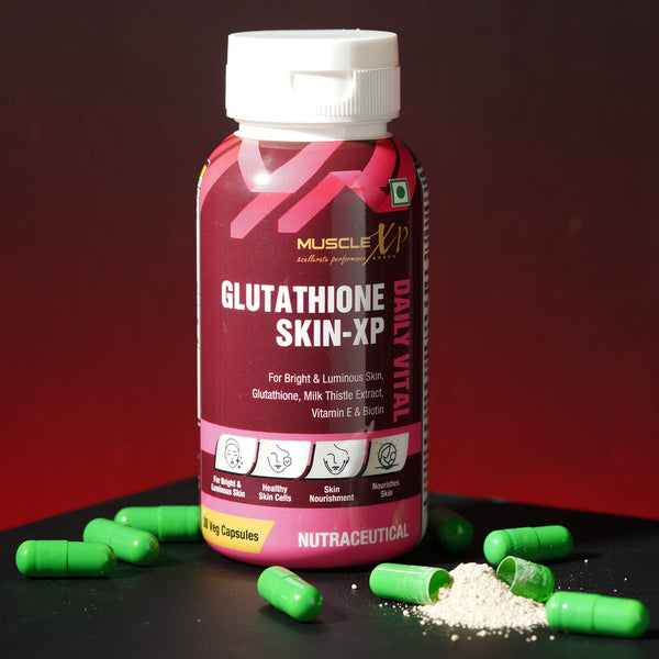 Glutathione Skin-XP Daily Vital, 30 Capsules