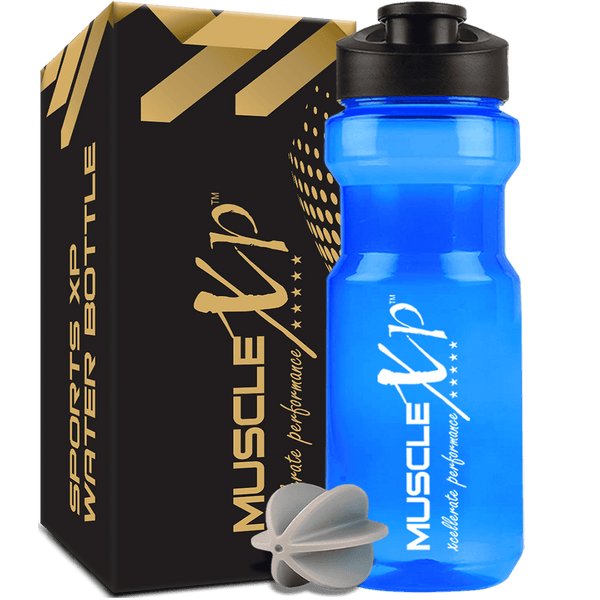 Sports Water Bottle With 700 ml Capacity, Aqua Blue