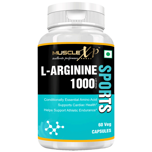 L-Arginine for Athletic Endurance- 60 Capsules