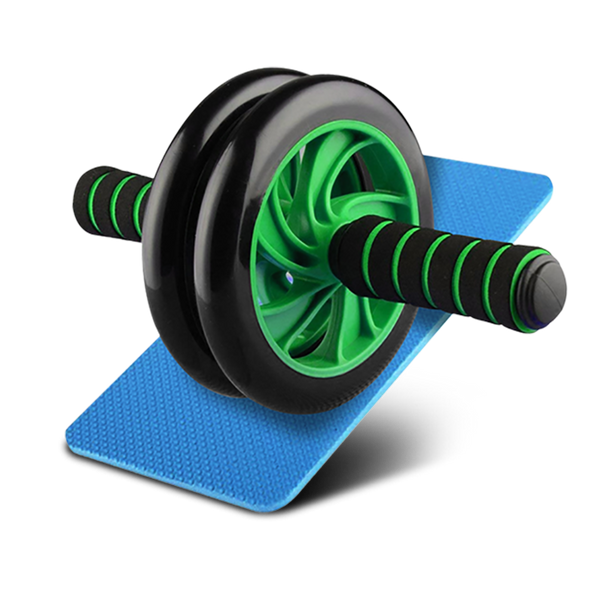 DrFitness+ AB Roller Wheel With Knee Mat