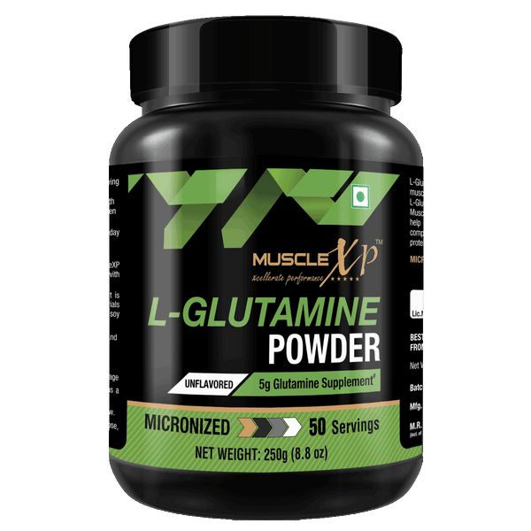 Micronized L-Glutamine Powder,250Gm, Unflavored