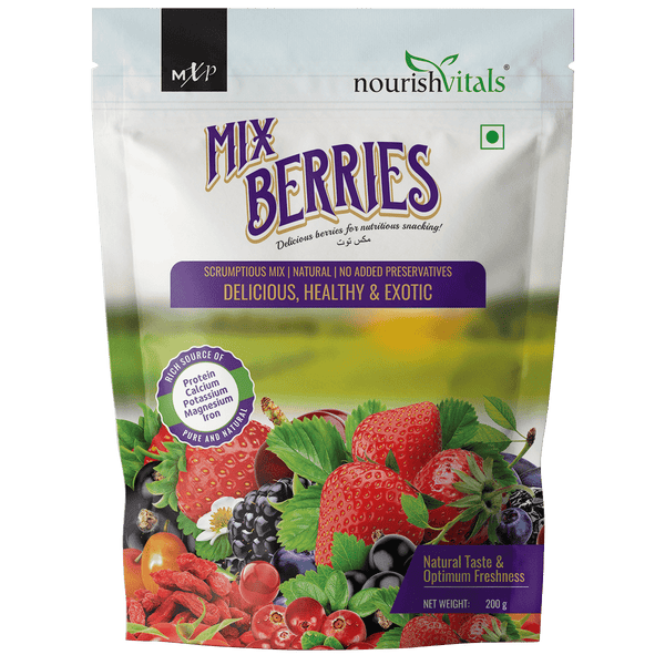 NourishVitals Mix Berries 200g