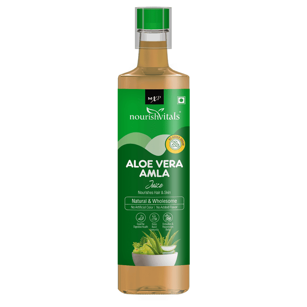 NourishVitals Aloe Vera Amla Juice, 500ml