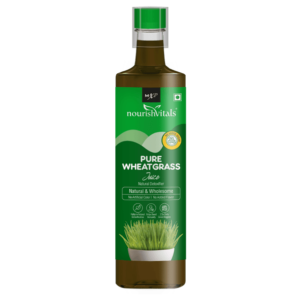 NourishVitals Pure Wheatgrass Juice, 500ml